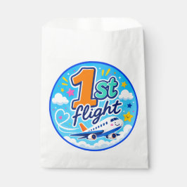 1. Flug farbiges Flugzeug Souvenir Geschenktütchen