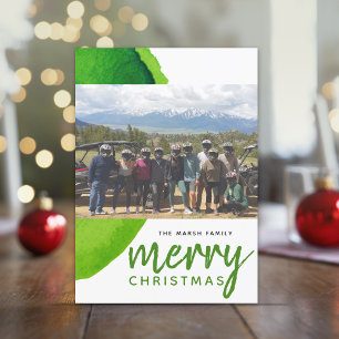 1 Foto Frohe Weihnachten Moderne Abstrakte Wasserf