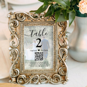 1 Foto für Framing QR Hochzeitsstimmung Tischnumme