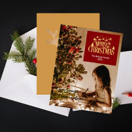 1 Foto Moderne frohe Weihnachtsliebe Weihnachten