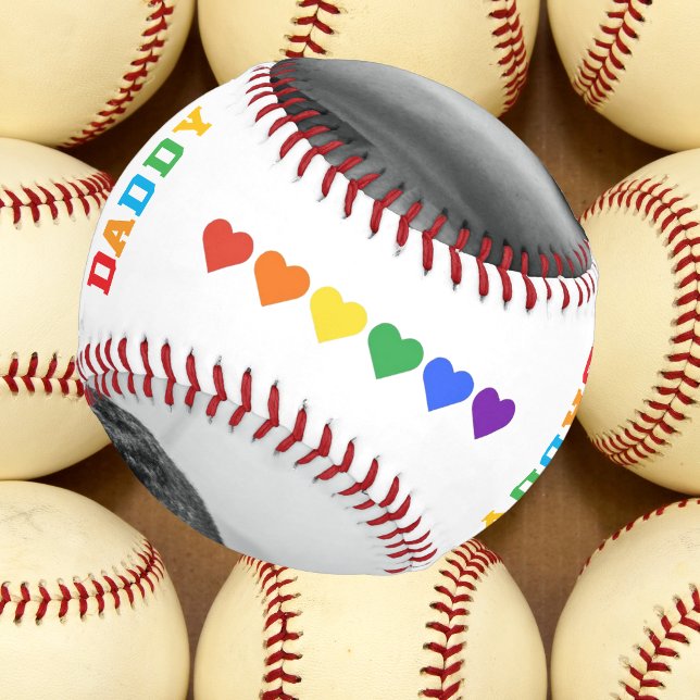 1. Foto zum Vatertag Baseball (Personalize add your photos and text)