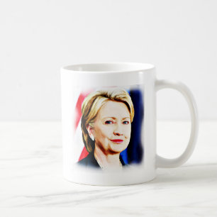 1. Frau Präsidentin Hillary Clinton 2016_ Tasse