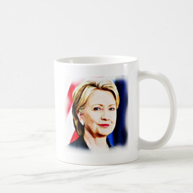 1. Frau Präsidentin Hillary Clinton 2016_ Tasse (Rechts)