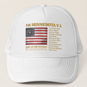 1. Freiwillige Infanterie Minnesotas (BH) Truckerkappe