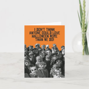 1 Funny Halloween Card - Von Zahnärzten geliebt Karte