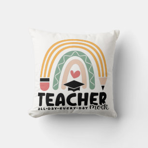 1- Funny Teacher Mode Teaching Geschenk für Lehrer Kissen