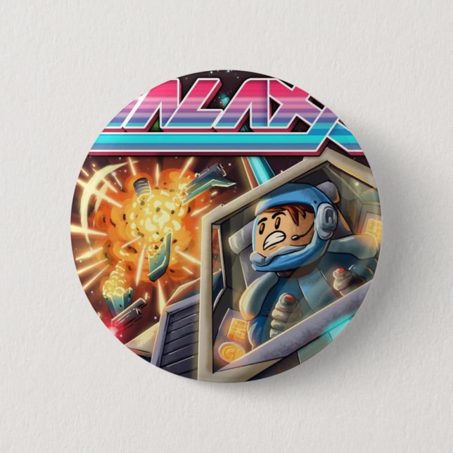 1 Galaxie-Knopf Button (Vorderseite)