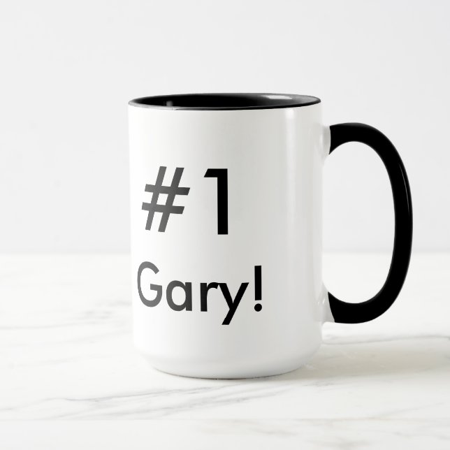 #1 Gary Vorgesetzt-Ausführender Tasse (Rechts)