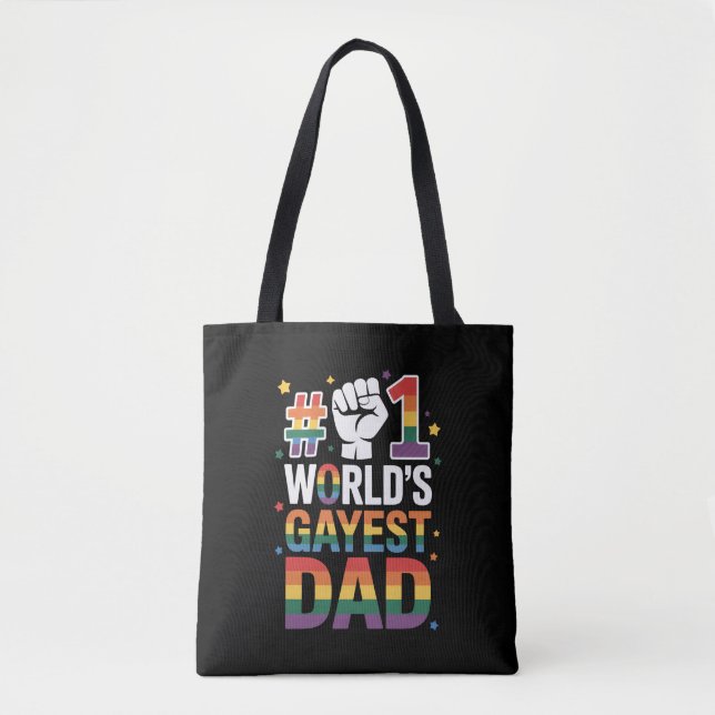 1. Gayest-Vater der Welt LGBT am Sonntag des Vater (Vorderseite)