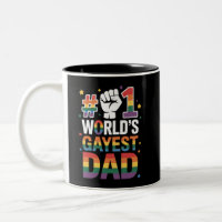 1. Gayest-Vater der Welt LGBT am Sonntag des Vater