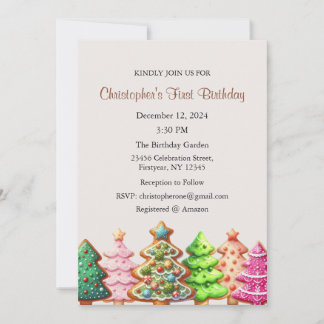 1. Geburtstag, 1. Geburtstag, 1. Einladung