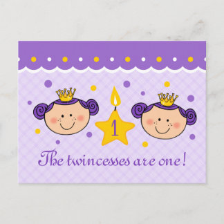 1. Geburtstag 22. Einladung Postkarte