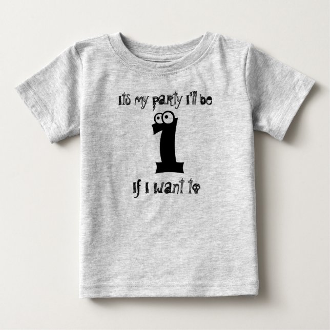 1 Geburtstag Baby T-shirt (Vorderseite)