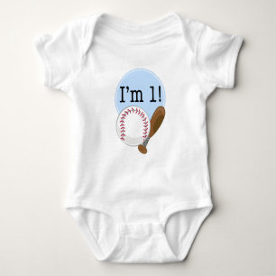 1. Geburtstag Baseball Kinder Baby Strampler