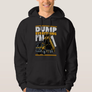 1. Geburtstag Bau LKW Dump Alles, was ich kann Hoodie