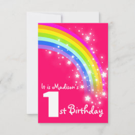 1. Geburtstag des Kinderlila Regenbogens laden ein Einladung