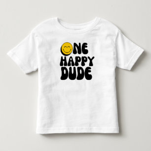 1. Geburtstag Ein Glücklicher Typ Geburtstag Kleinkind T-shirt
