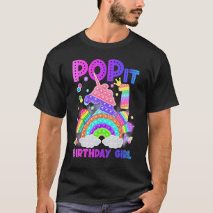 1. Geburtstag Einhorn Fidget Pop Es Geburtstagskin T-Shirt