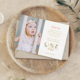 1. Geburtstag Foto Vielen Dank an Ihre Karten