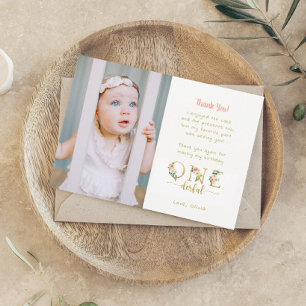 1. Geburtstag Foto Vielen Dank an Ihre Karten