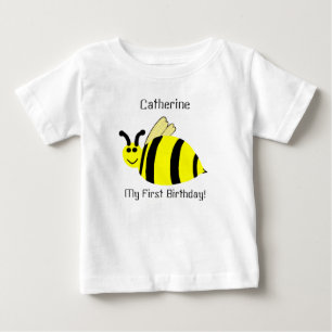1. Geburtstag Gelbe Hummel Kinder T-Shirt