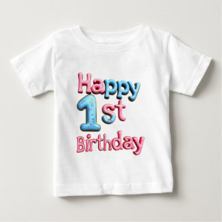 1. Geburtstag - Glückwunsch 1. Geburtstag Gruß Baby T-shirt