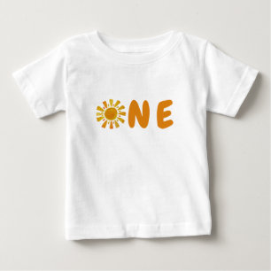 1. Geburtstag in der Sonne Baby T-shirt