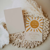 1. Geburtstag in der Sonne