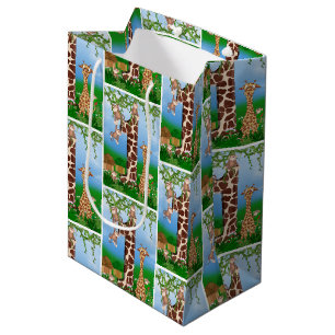 1. Geburtstag Jungle Tiere Mittlere Geschenktüte