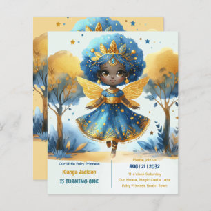 1. Geburtstag Kleine Märchenprinzessin Afrikanisch