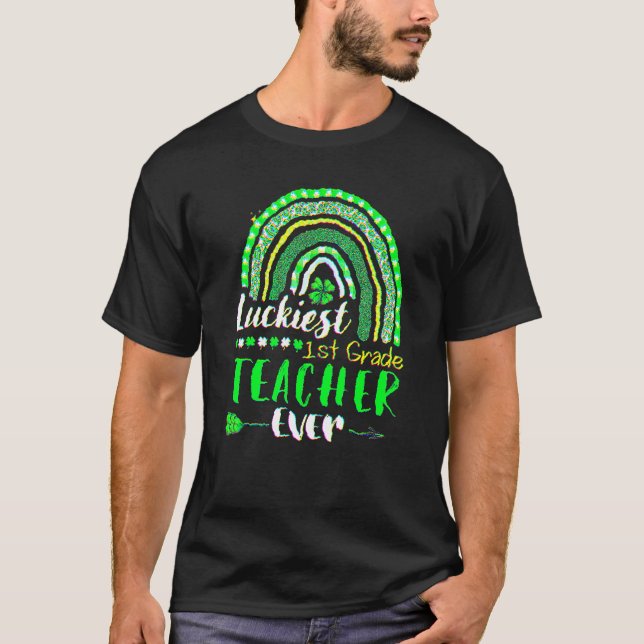 1. Geburtstag Leprechaun St Patrick Party T-Shirt (Vorderseite)