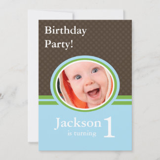 1. Geburtstag-Party Einladung