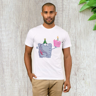 1. Geburtstag Party Elephant Mens T - Shirt