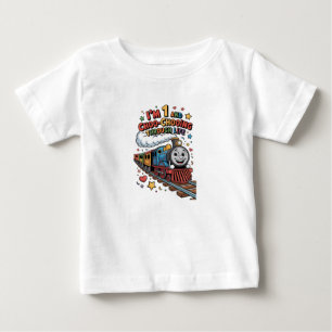 1. Geburtstag Rutschend Durchs Leben Kinder T-Shir Baby T-shirt