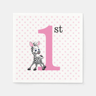 1. Geburtstag Serviette