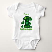 1. Geburtstag St. Patricks Niedlicher Leprechaun j