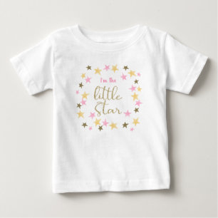 1. Geburtstag Twinkle Little Star Baby Girl T-shirt