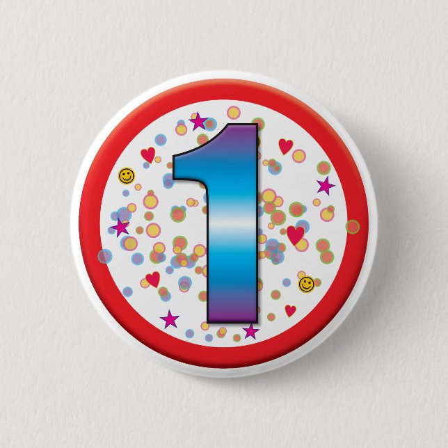 1. Geburtstag v2 Button (Vorderseite)
