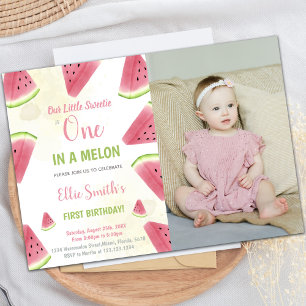1. Geburtstag Watermelon Geburtstag Einladungen
