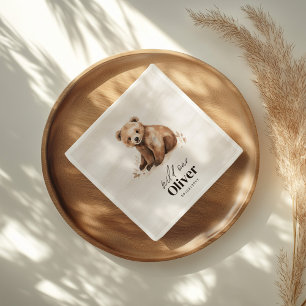 1. Geburtstag Wild One tragen modernes, elegantes Serviette