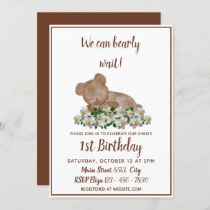 1. Geburtstag - Wir können frühzeitig auf Einladun Einladung
