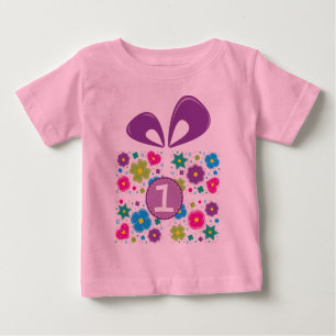 1. Geburtstags-Geschenk Baby T-shirt