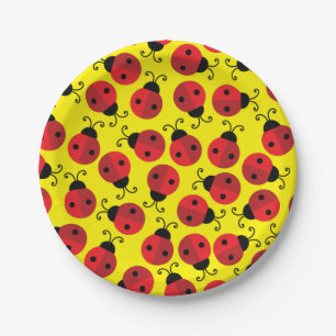 1. Geburtstags-Party Damen-Bug Cute Pappteller