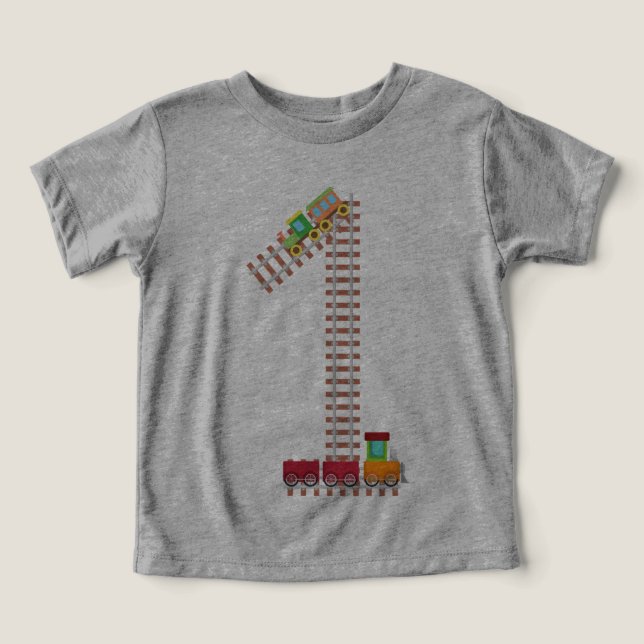 1. Geburtstagsbahn Themen1 Jahr Alte Kinder (Design Vorderseite)