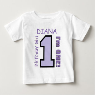 1. Geburtstagskamerad 1 Jahr Individuelle Name Lil Baby T-shirt