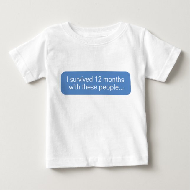 1. Geburtstagskind Baby T-shirt (Vorderseite)