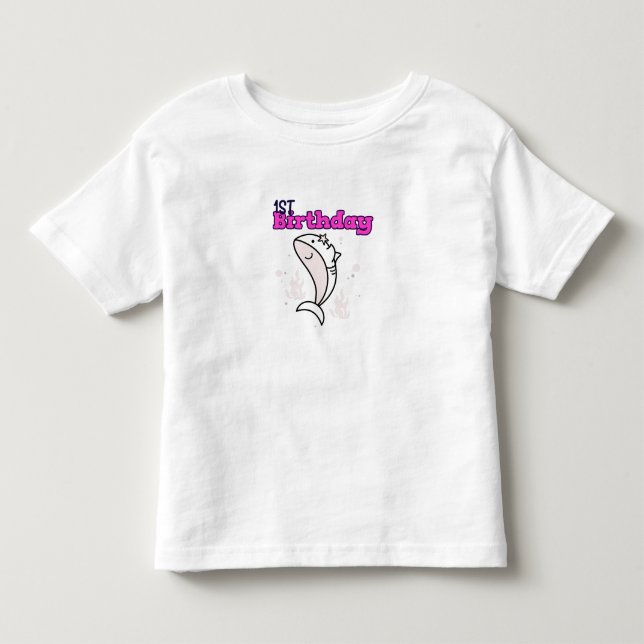 1. Geburtstagskinder Kleinkind T-shirt (Vorderseite)