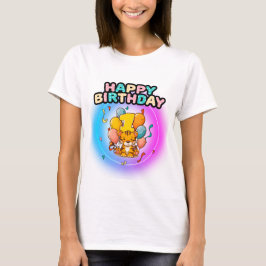 1. Geburtstagsparty des Tigers Kinder zum Geburtst T-Shirt