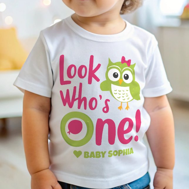1. Geburtstagsschau Wer ist ein Schüssel Geburtsta Baby T-shirt (Von Creator hochgeladen)