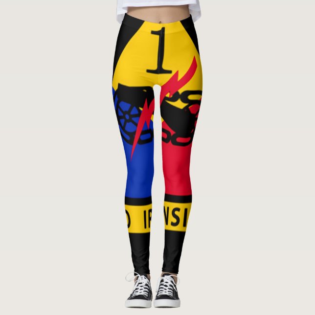 1. Gepanzerte Abteilungs-Leggings Leggings (Vorderseite)